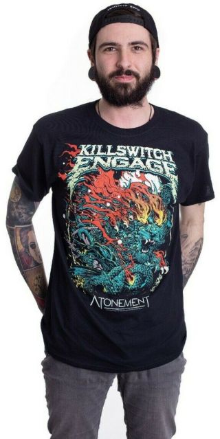 Killswitch Engage Atonement T - Shirt,  Size Lg/large,  In U$a