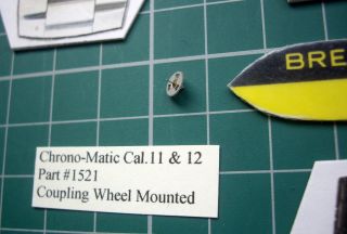1521 Coupling Wheel Mounted 1970s Chrono - Matic Breitling Heuer Cal.  11 12 14 3