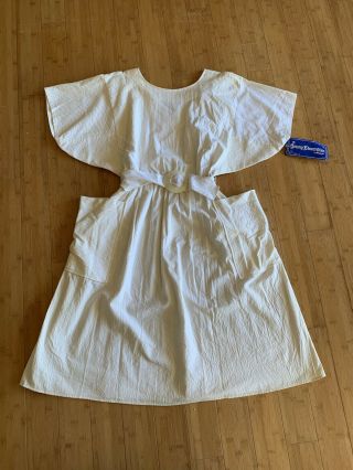 Vintage 70s Young Edwardian Dress By Arpeja Old Stock With Tag