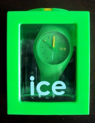 Ice - Watch Ice - Ola Neon Green Silicone Strap Watch Time
