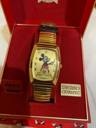 Seiko Mickey Mouse Watch 60th Anniversary