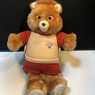 Vintage Teddy Ruxpin Toy Stamped 1985,  Only Does Not Work