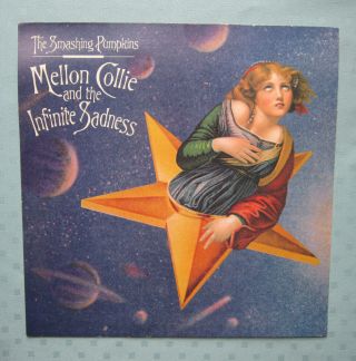 Smashing Pumpkins Mellon Collie Album Flat Poster Promotional 12 " X 12 "