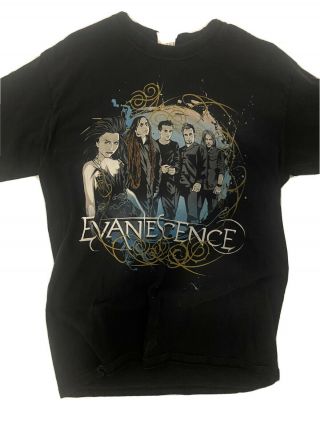 Evanescence Amy Lee The Open Door Vintage 2007 Tour T Shirt