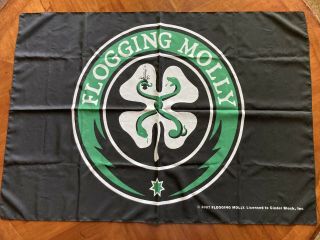Flogging Molly Hand Held Flag (28”x40”)