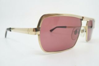Vintage 70s Gold Filled Sunglasses Neostyle 1/20 10ct Society 70 56 - 18 Germany