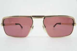 Vintage 70s gold filled sunglasses Neostyle 1/20 10CT society 70 56 - 18 Germany 2