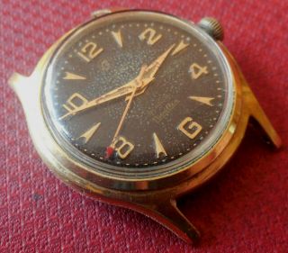 Vintage 1950s Eta Nivaflex 21 Jewels Military Swiss Made Running Wristwatch