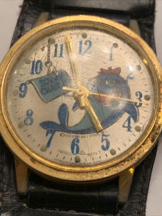 Collectible Starkist Charlie The Tuna (sorry Charlie) Watch 1971 - Not