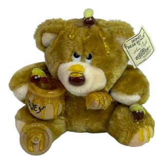 Vintage Cranky Yankee Laura Orzek Honey Bear Bunch Plush Stuffed Animal