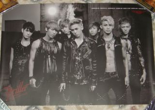 Btob Mini Album Vol.  3 Thriller 2013 Taiwan Promo Poster