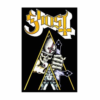 Ghost Bc Clockwork Tapestry Fabric Cloth Poster Flag Banner