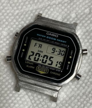 Vintage Mens Casio Dw - 5200 Module 240 G - Shock 200m Digital Watch Made In Japan