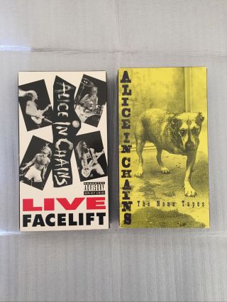Alice In Chains Vhs Live Facelift & The Nona Tapes
