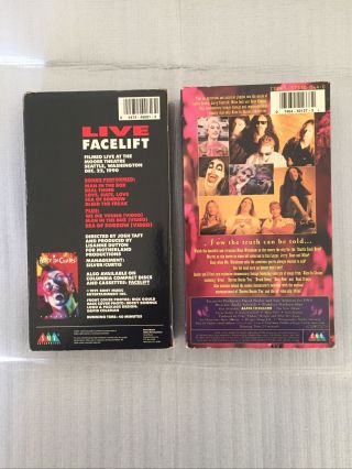 Alice In Chains VHS Live Facelift & The Nona Tapes 2