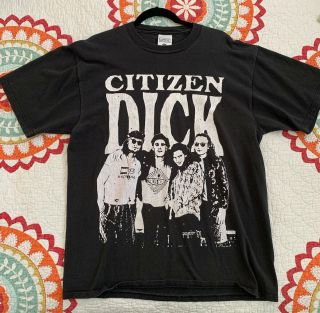 1992 Citizen Dick Band From Singles Movie Vintage Shirt Soundgarden Pearl Jam