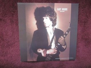 Gary Moore 1986 Run For Cover 12x12 Promo 2 - Sided Cover Flat Poster Phil Lynott
