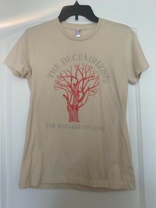 The Decemberists T - Shirt Large Tour 2009 Hazards Of Love American Apparel