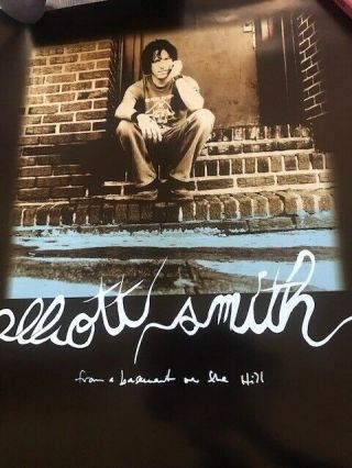 Elliott Smith Poster From A Basement On The Hill