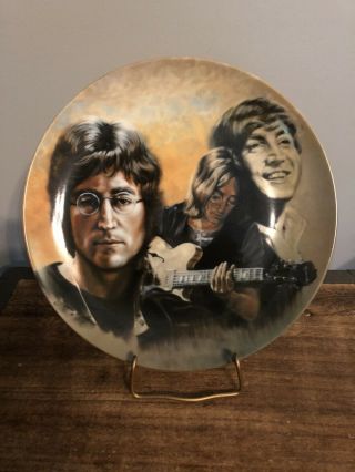 John Lennon Collectors Plate By Susie Morton