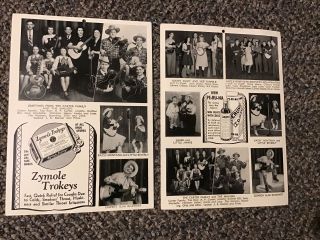 2 Zymole Trokeys Peruna 1940s Country Music Photo Calendars Carter Family Mainer