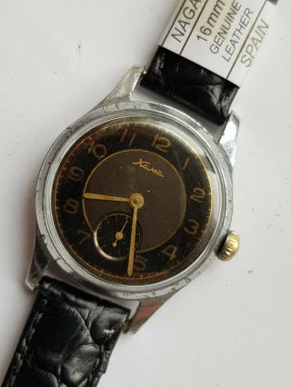 Vintage Old Watch Kama Chchz Rare Ussr Soviet Russian Rare.  1q - 1958y