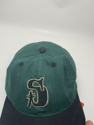 Vintage Stussy Hat 90s Cap Made In Usa Double Stussy snapback 2