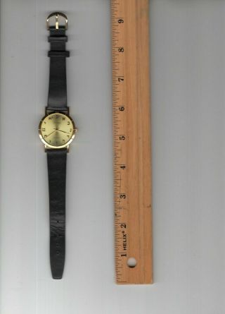 Hebrew Numbers Xanadu Movy Watch With Leather Band Vintage,  Rare