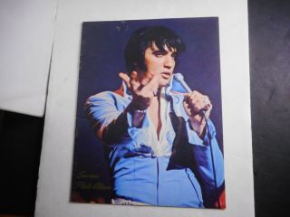 Elvis Presley Souvenir Photo Album Rca Records Blue Outfit Cover