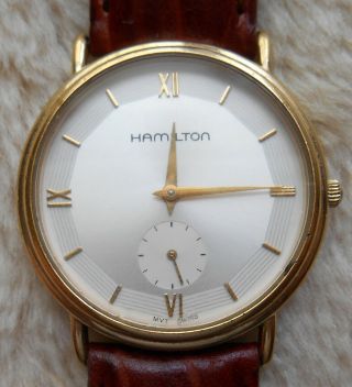 Outstanding Quartz Hamilton 6210 Registered Edition Wristwatch,  Battery
