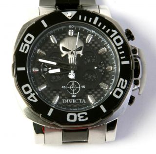 Invicta Model 35094 Mens Limited Edition Marvel Punisher Watch