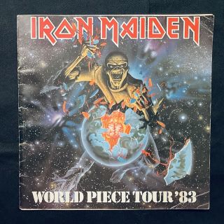 Iron Maiden 1983 Tour Book Vintage