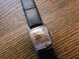 Vintage Gruen Curvex Precision Watch 10k Rose Gold Filled