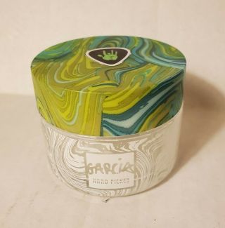 Jerry Garcia Hand Picked Cannabis Jar Grateful Dead Marijuana Stash Container
