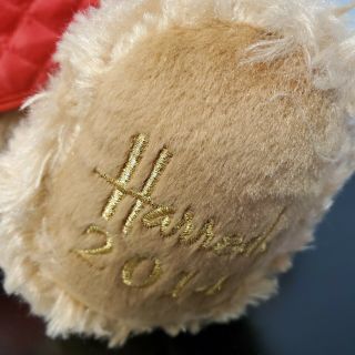 Harrods 2014 Christmas Teddy Bear Named Jasper Tagged 13  / 33cm Soft Toy 2