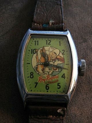 Vintage Roy Rogers & Trigger Wristwatch Band Bradley Time Corp.