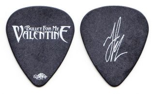 Bullet For My Valentine Jason James Signature Black Guitar Pick - 2010 Tour