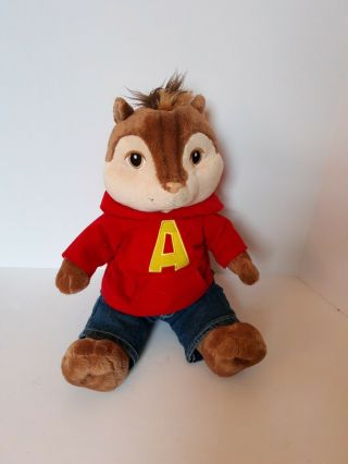 Build A Bear Babw 2010 Alvin And The Chipmunks 13” Plush Toy Stuffed Animal