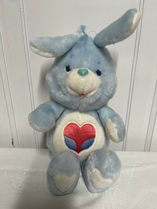 Vintage 1980’s Care Bear Cousin Swift Heart Rabbit