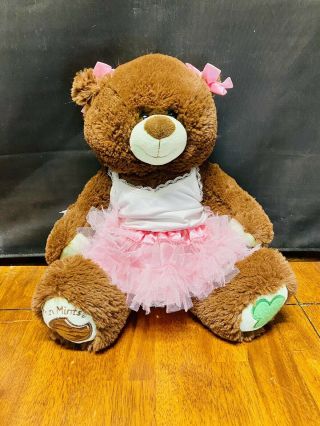 16” Girl Scouts Build A Bear Thin Mints Plush Ballerina Outfit Brownie Scented