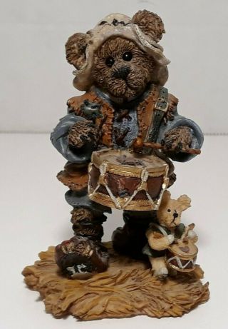 Boyds Bears Nativity Series Matthew As The Drummer 2415,  Christmas