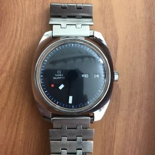 Vintage Timex Rare Electric Blue Mystery Watch - Parts/repair
