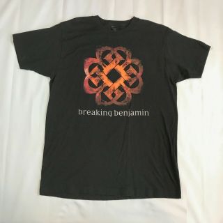 Breaking Benjamin 2018 Us Tour Concert T - Shirt Mens Large