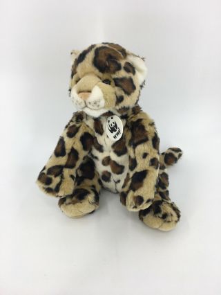 2002 Wwf Build A Bear Collectibears Retired Cheetah Leopard Cub Plush