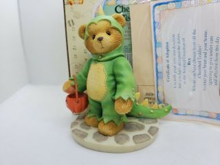 Cherished Teddies Rex - Bear In Dinosaur Costume Figurine - 269999 - 1997