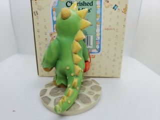 Cherished Teddies Rex - Bear in Dinosaur Costume Figurine - 269999 - 1997 3