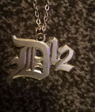 Rare Official D12 Pendant.  Necklace.  Eminem.  2001