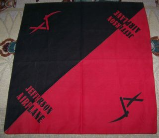 Vintage Jefferson Airplane Starship Bandana Scarf Headband Tapestry Banner Flag