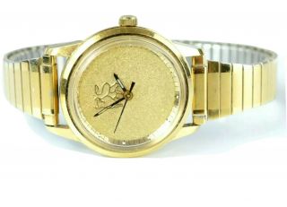 Kronos Ladies Merrill Lynch Gold - Tone Presentation/advertising Swiss 7j Watch