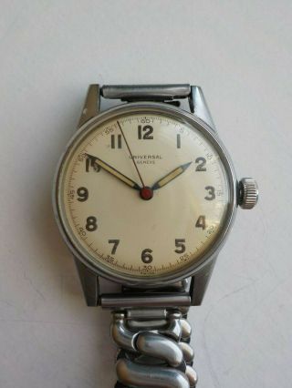 Vintage Universal Geneve Swiss Watch Wristwatch